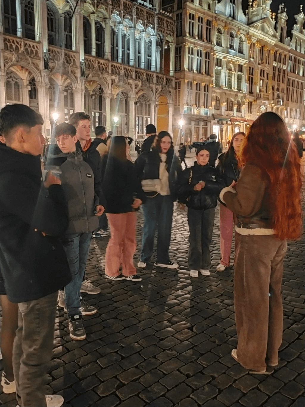 Último día, Bruselas de camino de vuelta de Francia